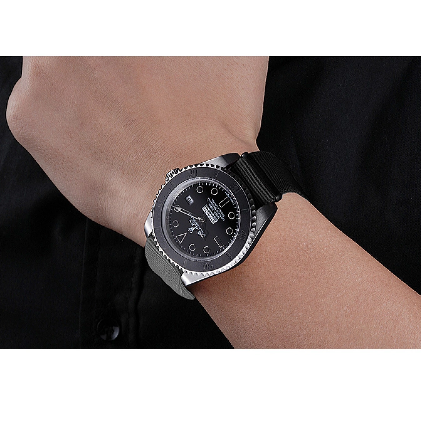 Aaa replica watch Submariner Black Rolex Stealth 621988 0611